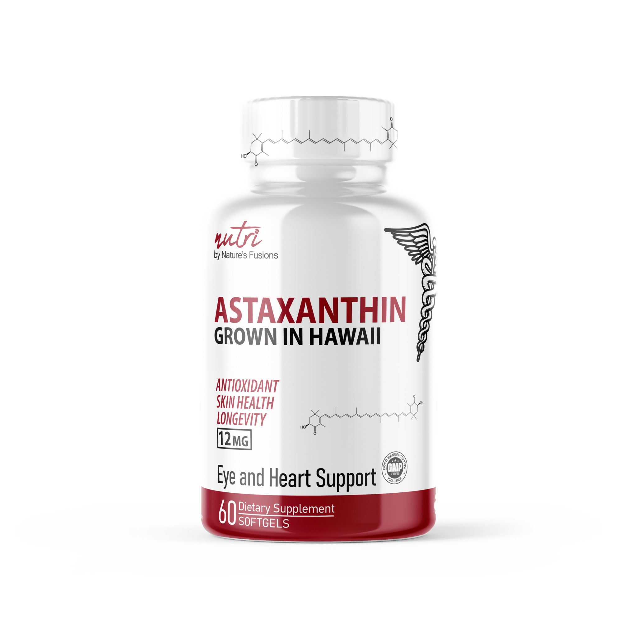 Astaxanthin 12mg Max Strength Premium Astaxanthin Supplements Grown