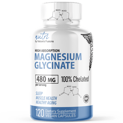 Nutri Magnesium Glycinate 480mg-120ct - Tree Spirit Wellness