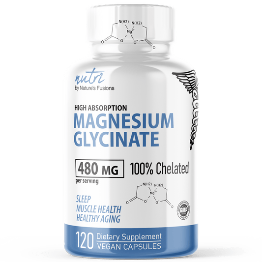 Nutri Magnesium Glycinate 480mg-120ct - Tree Spirit Wellness