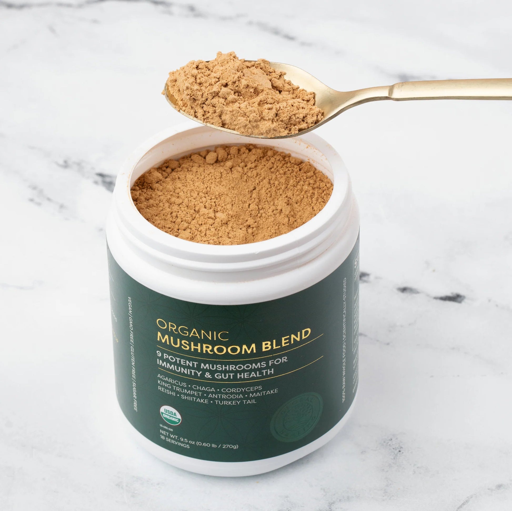Organic Mushroom Blend - Tree Spirit Wellness