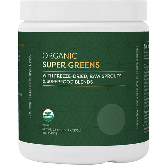 Organic Super Greens - Tree Spirit Wellness