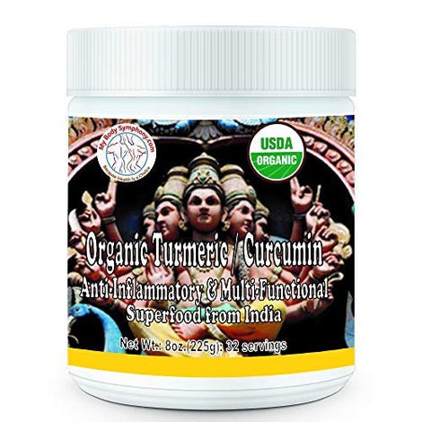 Organic Turmeric Curcumin 8 oz. - Tree Spirit Wellness