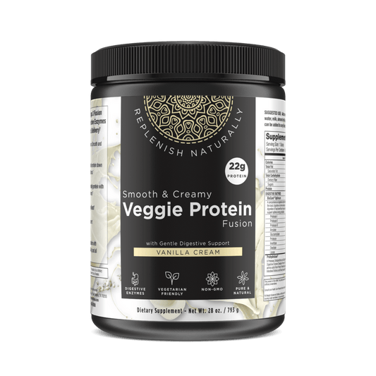 Organic Veggie Protein Powder (vanilla or chocolate) - Tree Spirit Wellness