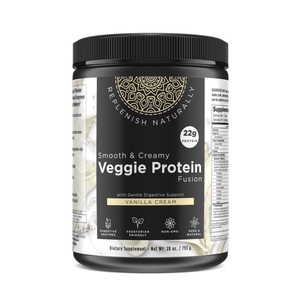 Organic Veggie Protein Powder (vanilla or chocolate) - Tree Spirit Wellness