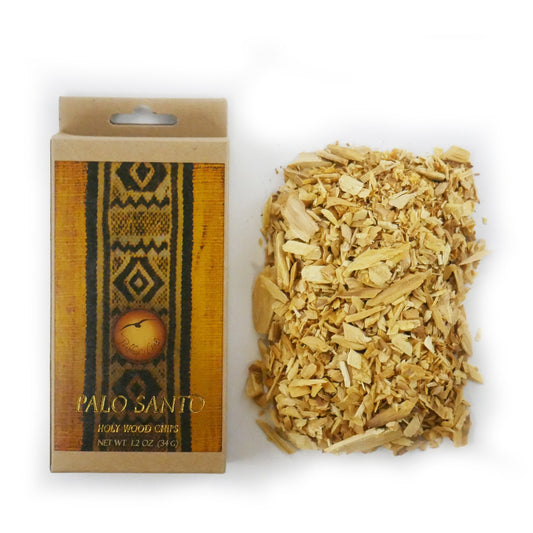 Palo Santo Raw Incense Wood - Chips - 1.2 oz (34 g) - Tree Spirit Wellness