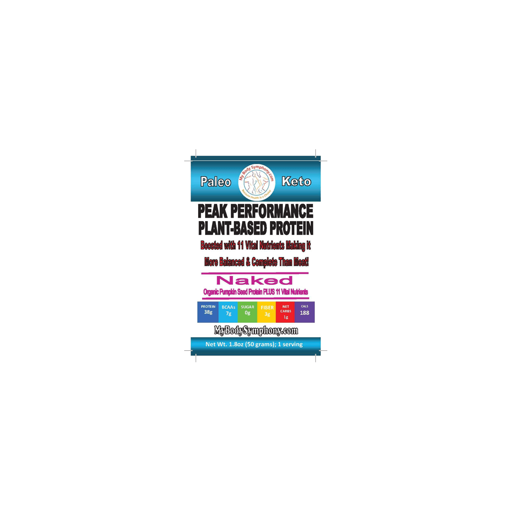 Peak Performance Plant Protein | 10 Single Serving Packets freeshipping - Tree Spirit Wellness