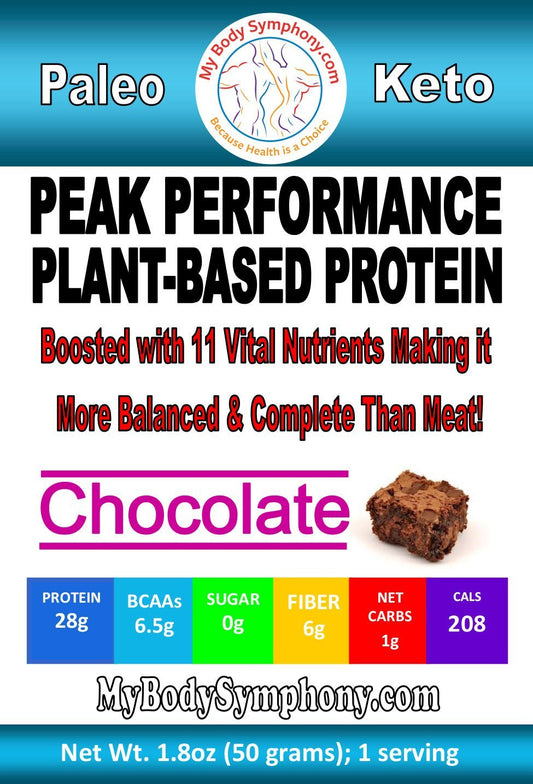 Peak Performance Plant Protein | 10 Single Serving Packets freeshipping - Tree Spirit Wellness