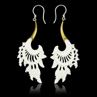 Pearl Headdress - Bone - Tree Spirit Wellness