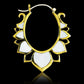 Pearl Lotus Drops - Silver Post - Tree Spirit Wellness