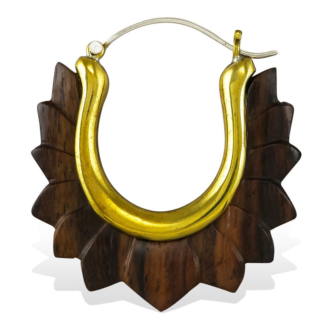 Petal Hoops - Wood - Tree Spirit Wellness