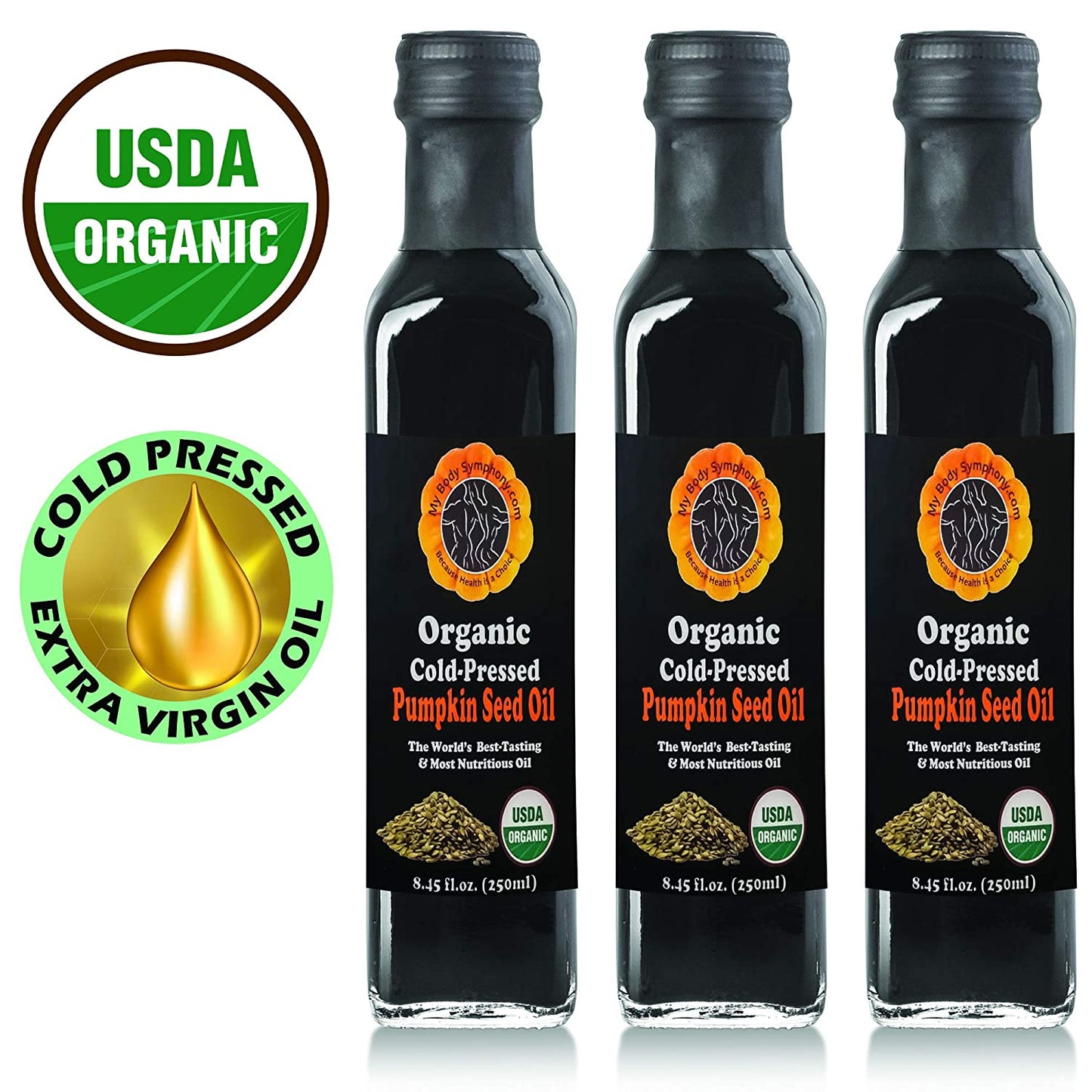 Pumpkin Seed Oil- 8.45 oz. - Tree Spirit Wellness