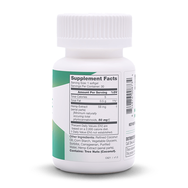 Pure Balance softgels 1,500 mg Full Spectrum CBD - Tree Spirit Wellness