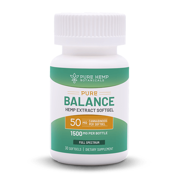 Pure Balance softgels 1,500 mg Full Spectrum CBD - Tree Spirit Wellness