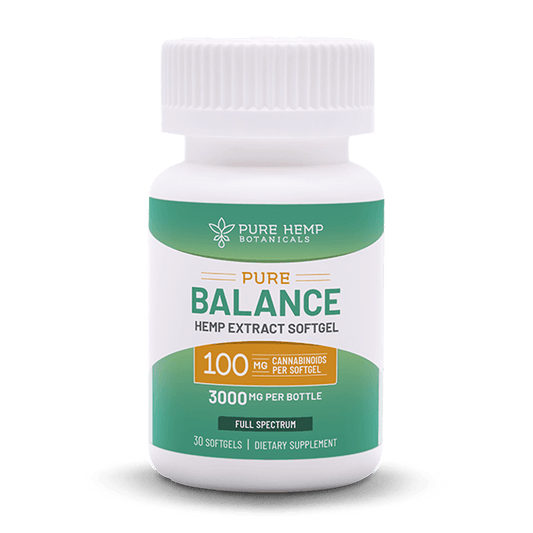 Pure Balance Softgels 3,000 mg Full Spectrum CBD - Tree Spirit Wellness