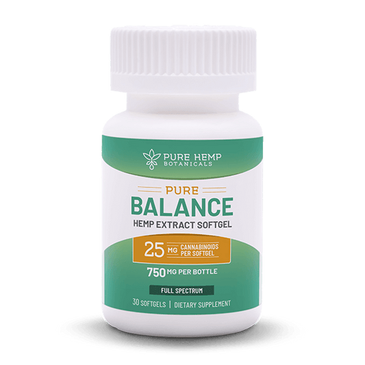 Pure Balance Softgels 750 mg Full Spectrum CBD - Tree Spirit Wellness