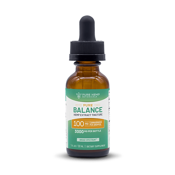 Pure Balance Tincture 3,000 mg Broad Spectrum CBD - Tree Spirit Wellness