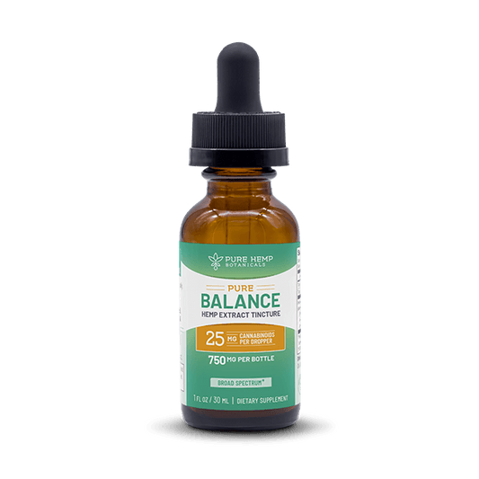 Pure Balance Tincture 750 mg Broad Spectrum CBD - Tree Spirit Wellness