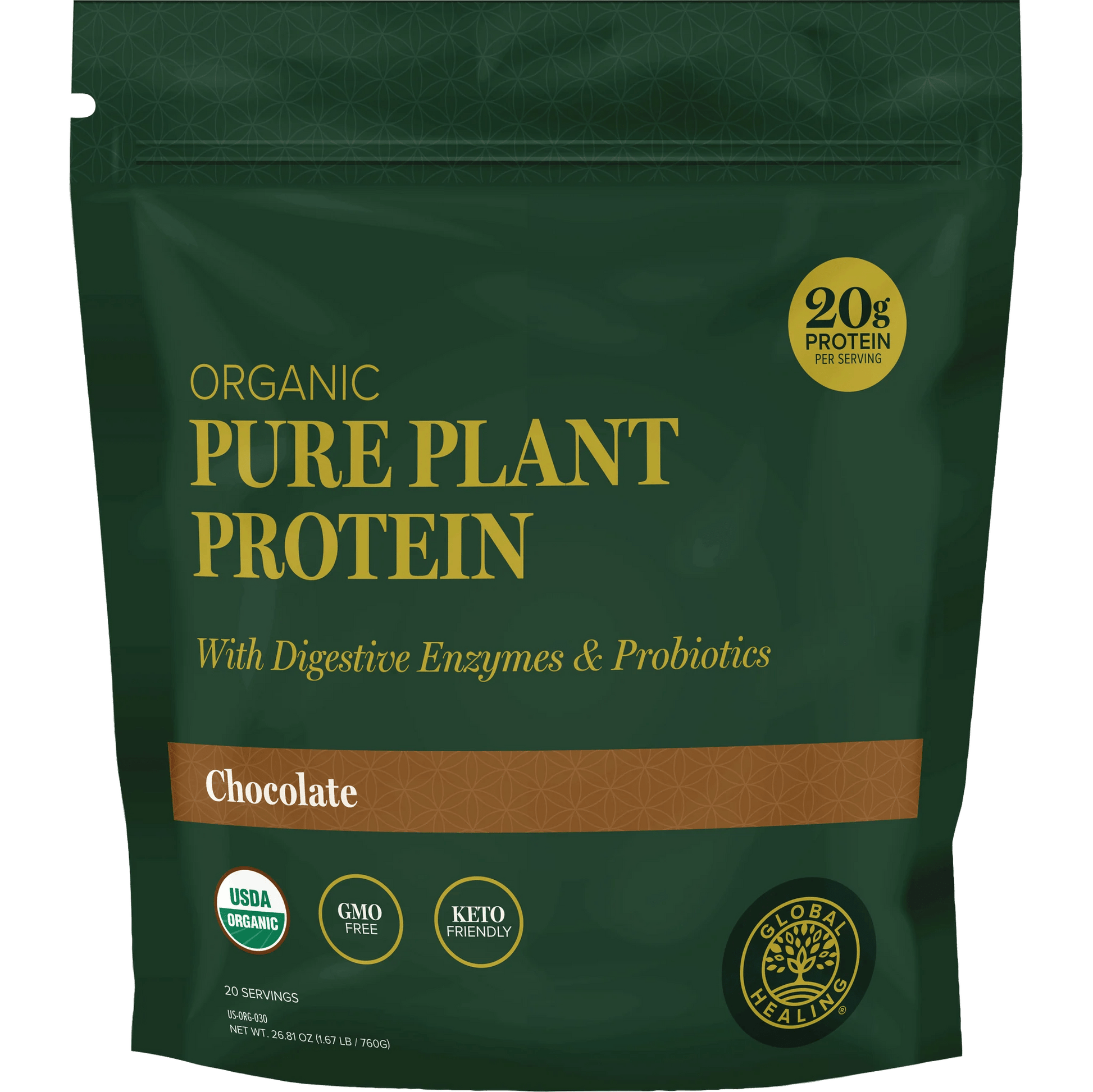 Pure Plant Protein Chocolate - Tree Spirit Wellness