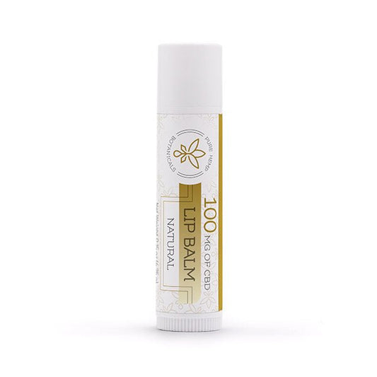 Pure Relief Lip Balm 100 mg CBD Natural - Tree Spirit Wellness