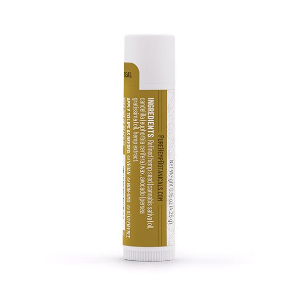 Pure Relief Lip Balm 100 mg CBD Natural - Tree Spirit Wellness