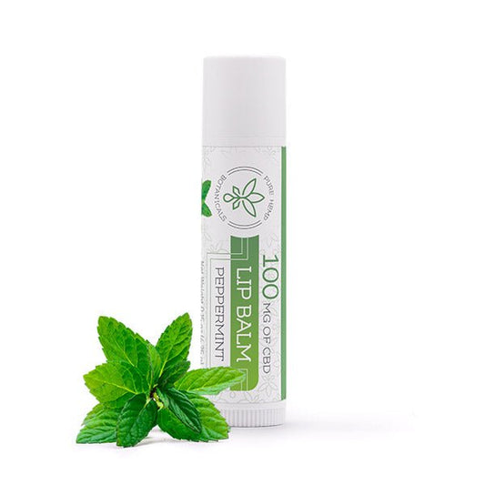 Pure Relief Lip Balm 100 mg CBD Peppermint - Tree Spirit Wellness