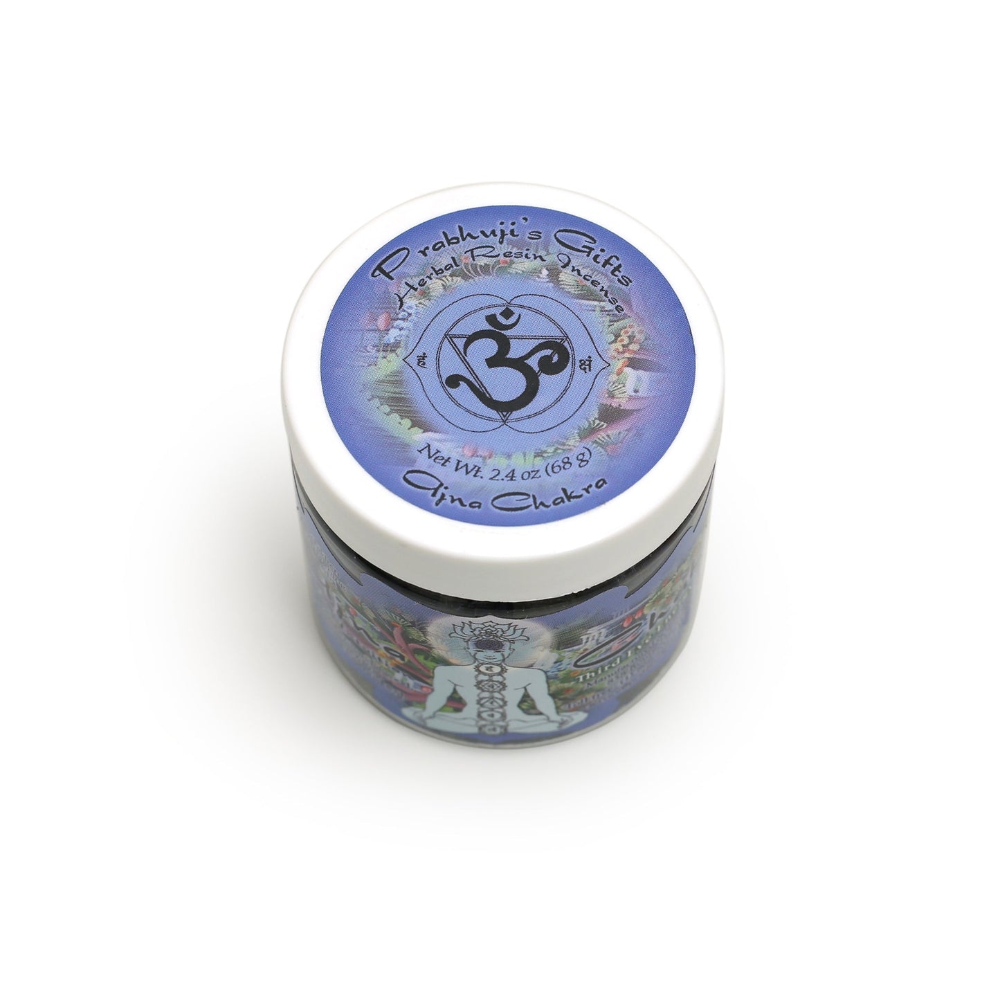 Resin Incense Third Eye Chakra Ajna - Concentration and Intuition - 2.4oz jar - Tree Spirit Wellness