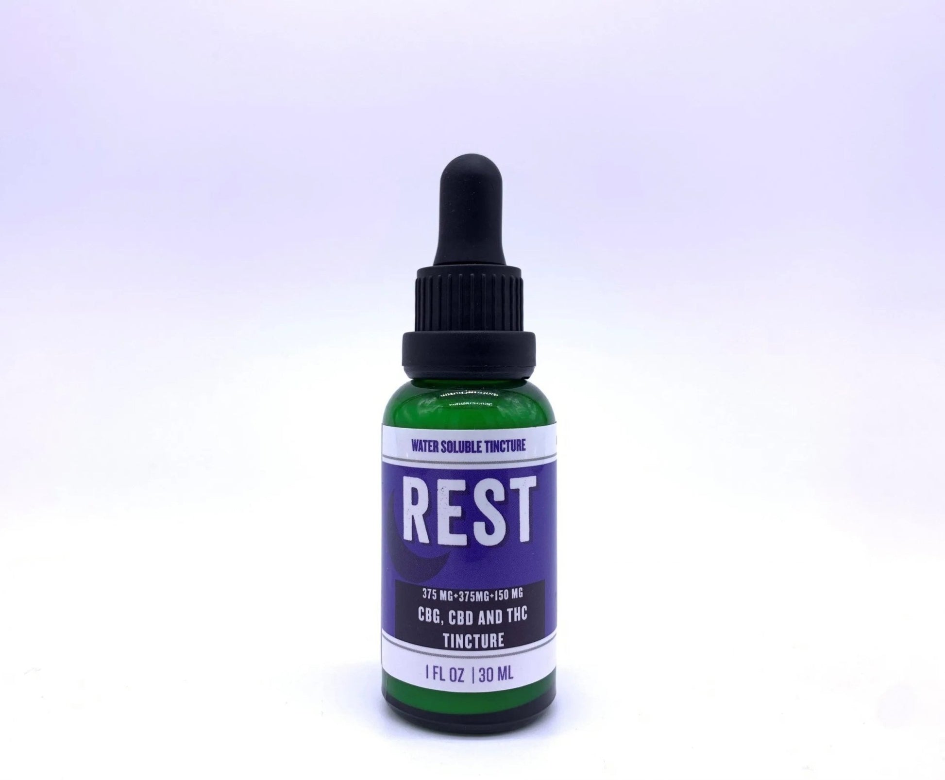 Rest Water Soluble CBG+CBD+THC 900mg, 1oz - Tree Spirit Wellness