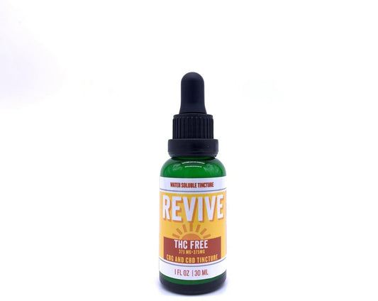 Revive CBG+CBD 750mg Water Soluble, THC FREE, 1oz - Tree Spirit Wellness