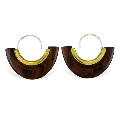 Rio Hoops - Wood - Tree Spirit Wellness