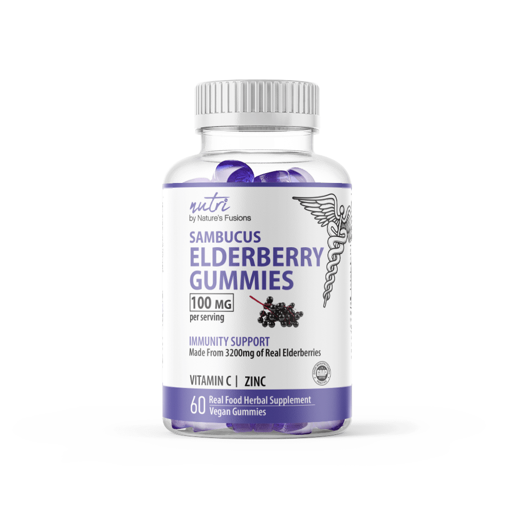 Sambucus Elderberry 100mg Gummies - Tree Spirit Wellness