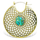 Sanaya Hoops - Silver Post - Tree Spirit Wellness
