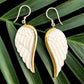 Shielded Feathers - Bone - Tree Spirit Wellness