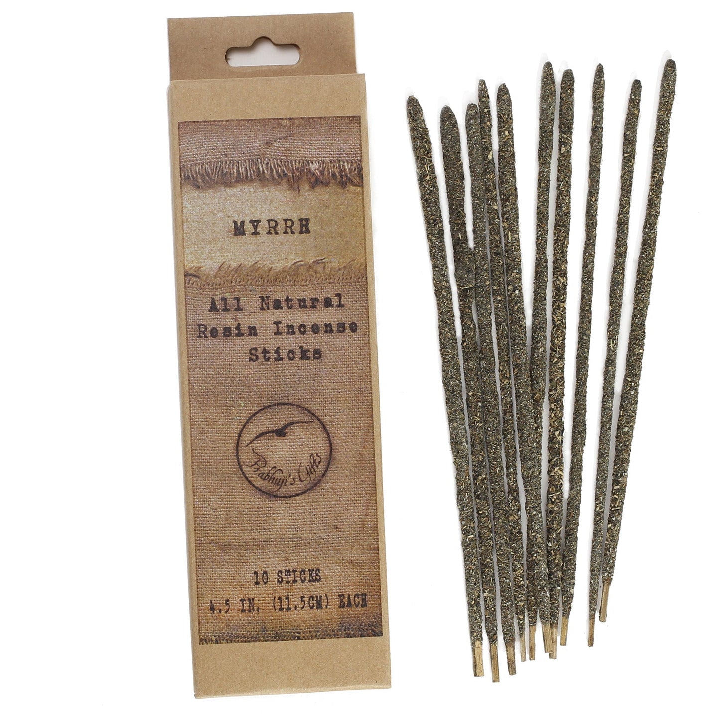Smudging Incense - Myrrh - Natural Resin Incense sticks - Tree Spirit Wellness