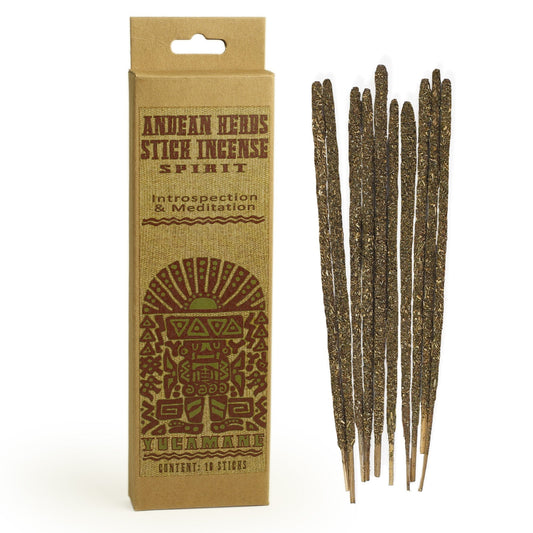 Smudging Incense - Spirit - Andean Herbs Incense Sticks - Introspection & Meditation - Tree Spirit Wellness