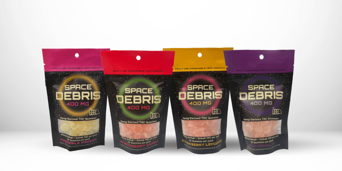 Space Debris 400 Strawberry Lemonade - 50 ct. 8mg - Tree Spirit Wellness