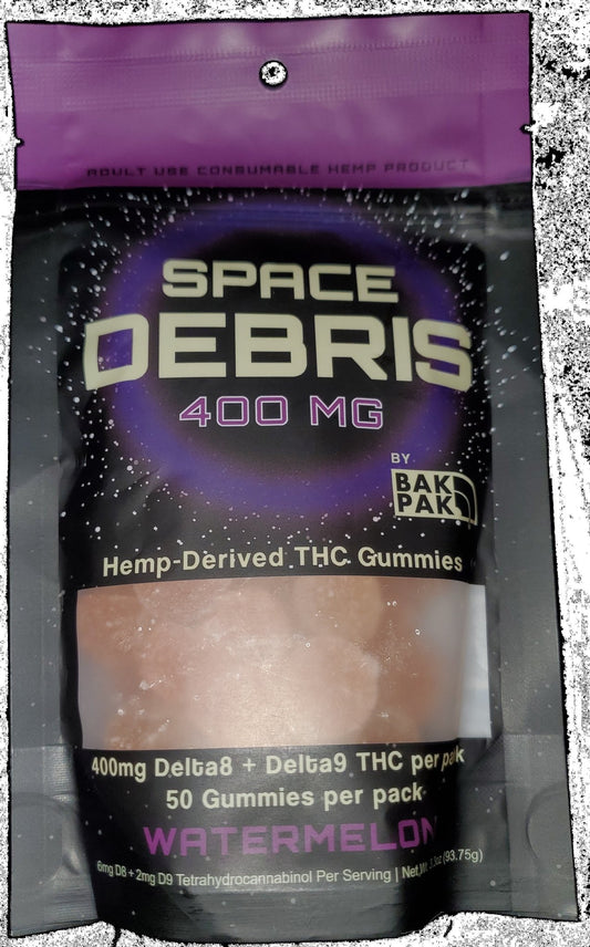 Space Debris 400 Watermelon 50 ct. 8mg - Tree Spirit Wellness