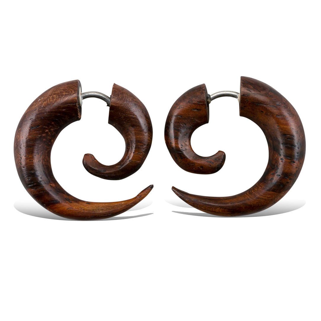 Spirals - Brown Sono Wood - Tree Spirit Wellness