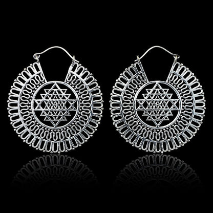 SRI YANTRA HOOPS freeshipping - Tree Spirit Wellness
