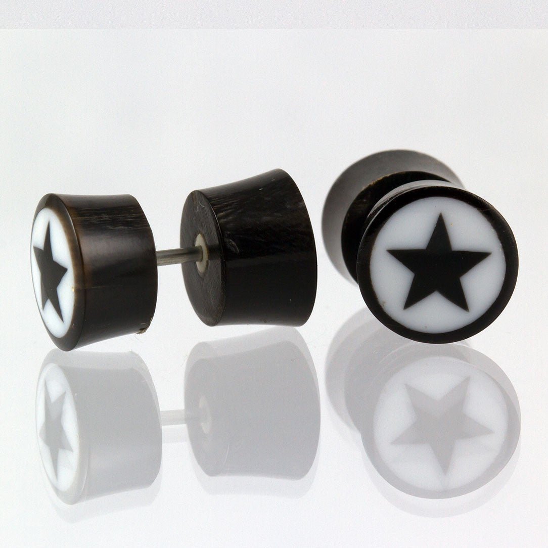 Star Inlay - Horn - Tree Spirit Wellness