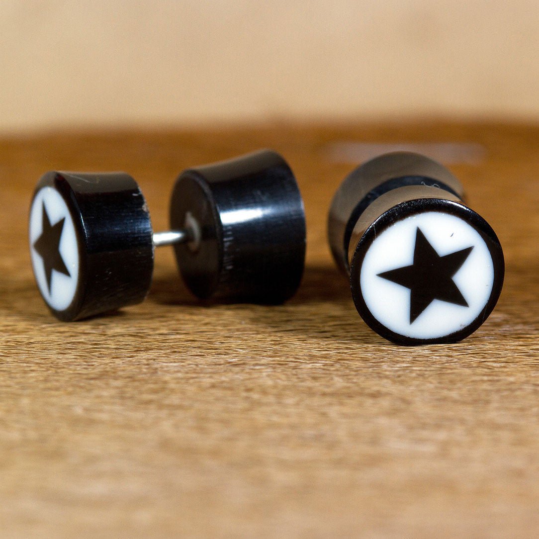 Star Inlay - Horn - Tree Spirit Wellness