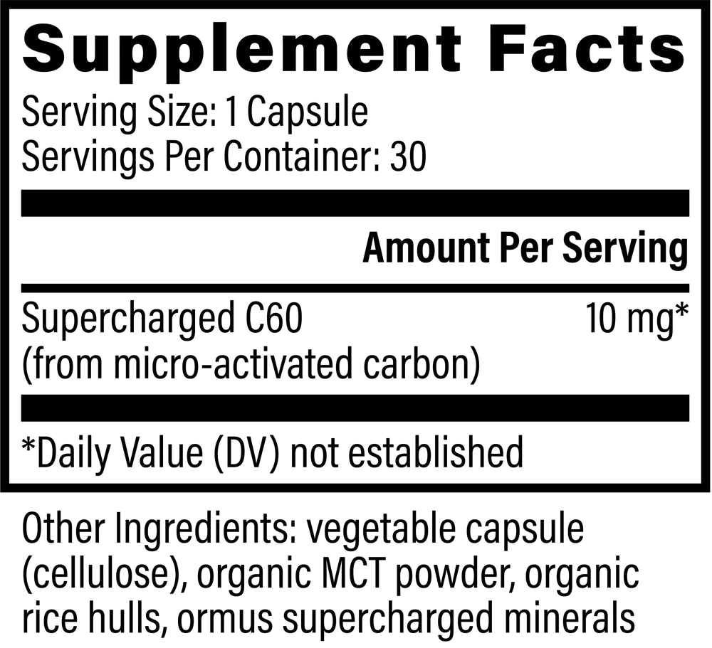 Supercharged C60 - Tree Spirit Wellness