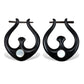 Sutra Hoops with Shell - Horn - Tree Spirit Wellness