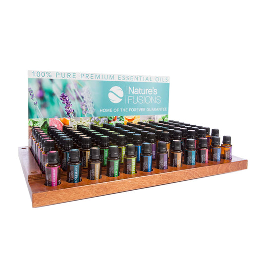 Top 12 Essential Oils Display - Tree Spirit Wellness