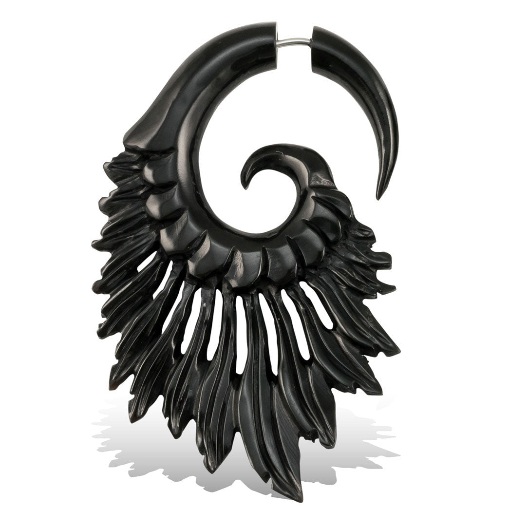 Tribal Feathers - Horn - Tree Spirit Wellness