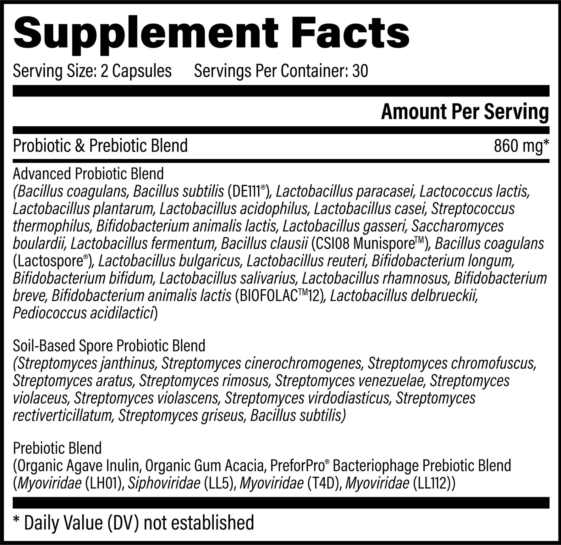 Ultimate Probiotic - Tree Spirit Wellness