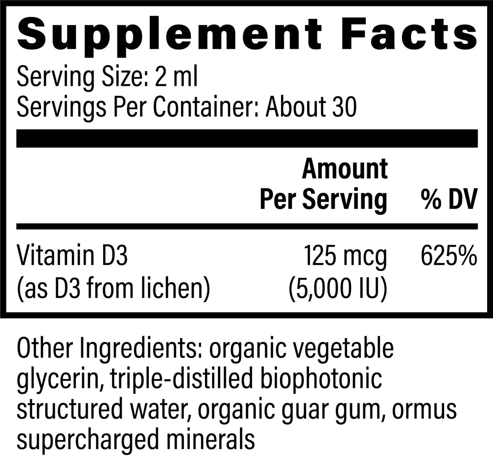 Vitamin D3 - Tree Spirit Wellness