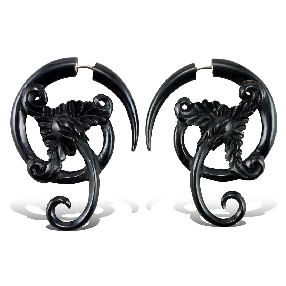 Water Lilly Curls - Horn - Tree Spirit Wellness