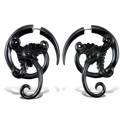 Water Lilly Curls - Horn - Tree Spirit Wellness