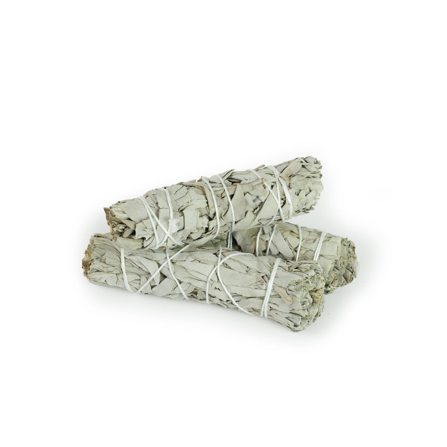 White Sage Smudge Stick - 3 Mini Bundles (4"-5") - Tree Spirit Wellness