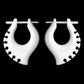 Zaya Hoops - Bone - Tree Spirit Wellness